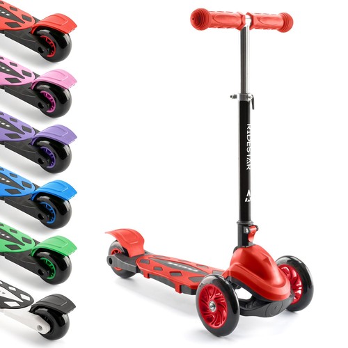 Wheeled scooter kids tri - wheeled,