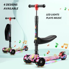 Kids 3 in 1 Wheel Scooter with