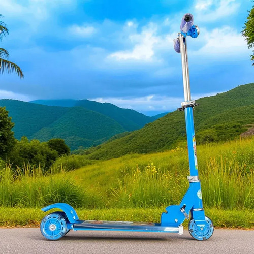 Kids wheel foldable scooter - kids,