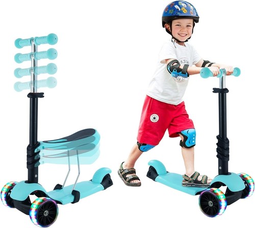 Kids wheel scooter seat - 3,
